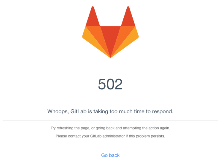 Gitlab после обновления не работает